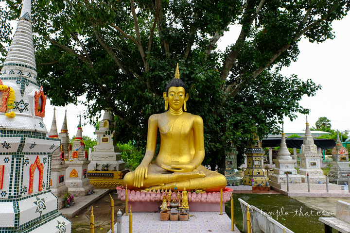 bouddha devant l'arbre de la Bodhi