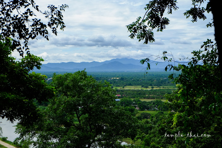 Collines de la province de Lamphun